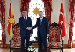 Cumhurbaşkanı Erdoğan, Kuzey Makedonya Başbakanı Mickoski’yi kabul etti