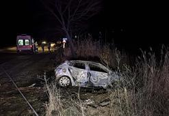 Nikah dönüşü kazada ölen sürücünün eşi de kurtarılamadı