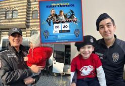 DMD hastası Kuzey'e destek için Bursa polisinden, 'Birlikte el ele Kuzey'e nefes ol' konseri