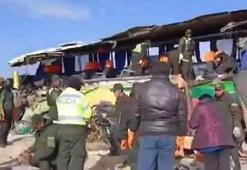 Bolivya'da otobüs kazası: 37 ölü, 39 yaralı