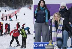 Avrupalı gençler, Palandöken'de kayak yaptı