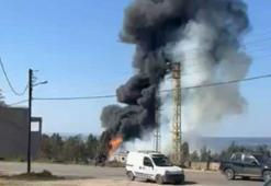Lübnan'da gaz tankeri patladı: 4 ölü