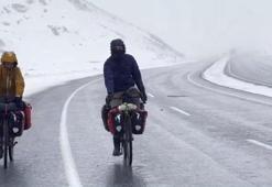 Van'da tipiye yakalanan Fransız çift, Güzeldere Geçidi'nde tünele sığındı