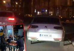 Teravih namazı dönüşü otomobilin çarptığı kadın ağır yaralandı