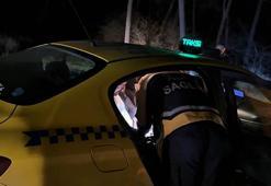 Arnavutköy'de telsizden gasbedildiğini söyleyen taksicinin yardımına meslektaşları koştu