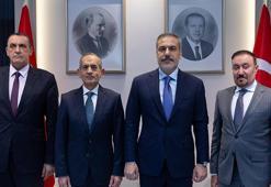 Bakan Fidan, Irak Türkmen Cephesi Başkanı Turan'ı kabul etti