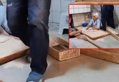 Pide tezgahına terlikle basılan fırına 105 bin TL ceza