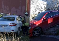 Ataşehir'de trafik kazası: 2 yaralı