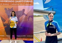 Milli tekvandocu ve kabin memuru Eda Kıranşal: Kadınlar olarak her alanda varız