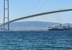 Boru döşeme gemisi, Çanakkale Boğazı'ndan geçti