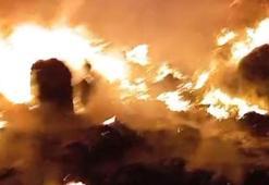 Niğde’de plastik geri dönüşüm tesisindeki yangın söndürüldü