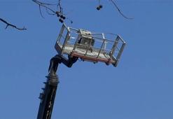 Bahçelievler’de işçiler vinç sepetinden düştü: 2’si ağır 4 yaralı