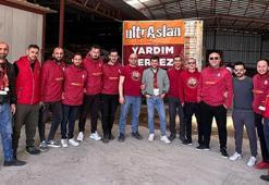 Ultraslan Hatay, depremzedelere erzak kolisi dağıttı