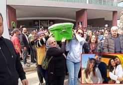 2 aylık eşi tarafından satırla öldürülen Sevcan’ın tabutunu kadınlar taşıdı