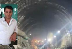 Tünel inşaatında vinçten düşen işçi öldü