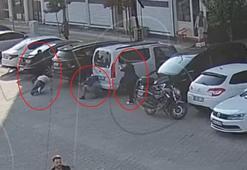 Saldırıya uğrayan kocasını tabancayla korumaya çalıştı