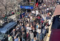 Tunceli’de Lazkiye'deki olaylara tepki yürüyüşü