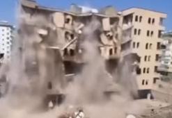 Diyarbakır'da 6 katlı bina, yıkım sırasında çöktü