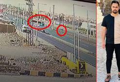 Şırnak'ta minibüsün çarptığı motosikletin sürücüsü yaralandı; kaza anı kamerada