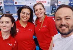 Havalı Tabanca Trio Kadınlar Milli Takımı altın madalya kazandı