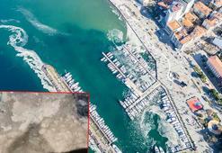 Çanakkale'de bazı balıkçılar, müsilaj nedeniyle av sezonunu erken kapattı