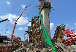 Tayland'da köprü inşaatı çöktü: 7 ölü, 30 yaralı