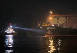 Bakırköy'de karaya oturan kargo gemisi kurtarıldı