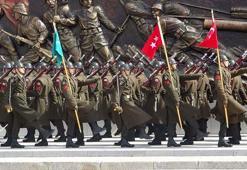 Şehitler Abidesi'ndeki 18 Mart törenlerinin genel provası yapıldı