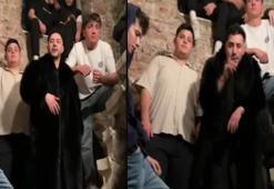 Sarıyer'de klip çekerken eski topçu karakolunu yaktılar