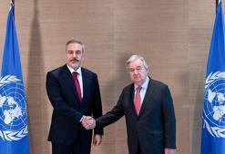 Bakan Fidan, BM Genel Sekreteri Guterres ile bir araya geldi