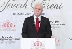 Vali Gül'den şehit aileleri ve gazilere Devlet Övünç Madalyası