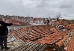 Tekirdağ’da yangın çıkan ev kullanılamaz hale geldi