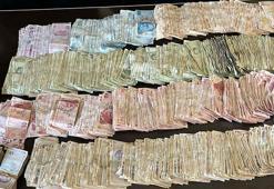 Dilencinin üzerinden 45 bin lira çıktı