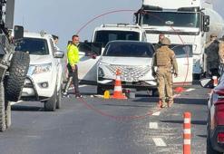 Önünü kestikleri cipin sürücüsünü tabancayla başından vurdular
