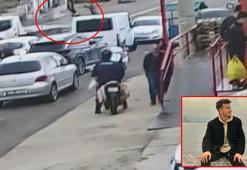 Gaziantep'te motosiklet sürücüsünün öldüğü kaza kamerada