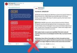 İletişim Başkanlığı: 'MASAK raporu dezenformasyon içeriyor' iddiası doğru değil