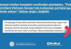 İletişim Başkanlığı: 'Polis, göstericilere portakal gazı ile müdahale ediyor' iddiası yalandır