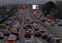 İstanbul'da trafik yoğunluğu