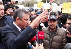 Özgür Özel İBB binası önünde bekleyenlerle bir araya geldi