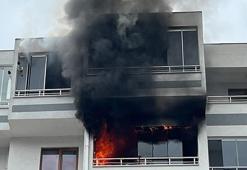 7 katlı apartmanda yangın çıktı; 2'si çocuk, 8 kişi dumandan etkilendi