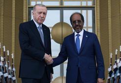 Cumhurbaşkanı Erdoğan, Somalili mevkidaşı Mahmud ile bir araya geldi