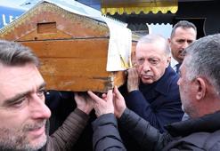 Cumhurbaşkanı Erdoğan, Kocaeli'de Burhan Abiş'in cenazesine katıldı