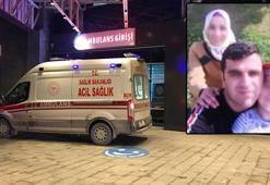 Tartıştığı kocasını boğazından bıçakladı