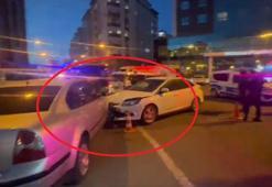 Otomobiliyle, evli sevgilisinin aracına çarptı