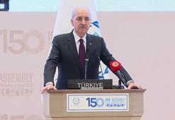 TBMM Başkanı Kurtulmuş: Parlamentolar sadece iç politik meselelerle uğraşmaz
