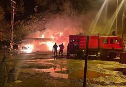 Balıkesir’de balık restoranındaki yangında 1 kişi yaralandı