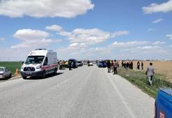 Otomobil, tarım işçilerine çarptı; 1 ölü, 1 yaralı