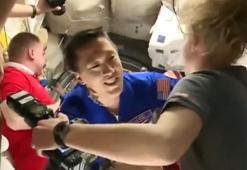 NASA astronotu ISS’e ulaştı