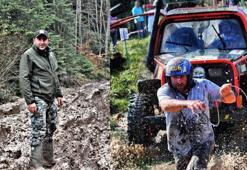 Off-Road kulübü başkanı, çamura saplanan aracı kurtarırken ağır yaralandı