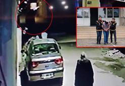 Husumetlilerin ev ve iş yerlerini kurşunlayan şüpheliler 6 kilometrelik takiple yakalandı